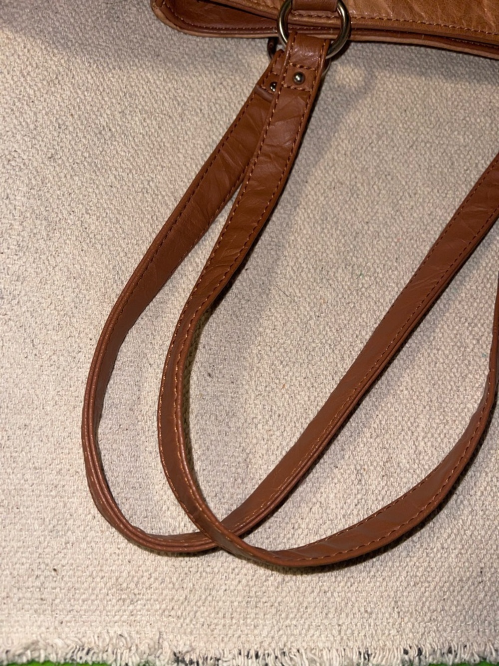 Stone Mountain Leather Shoulder bag - brown - Soft! - gently used! - Picture 12 of 12